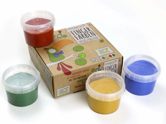 Fingerfarben 4er Set “Aki”